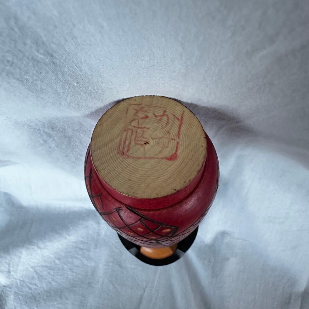 創作こけし　4点　有名作家　12/16までの出品