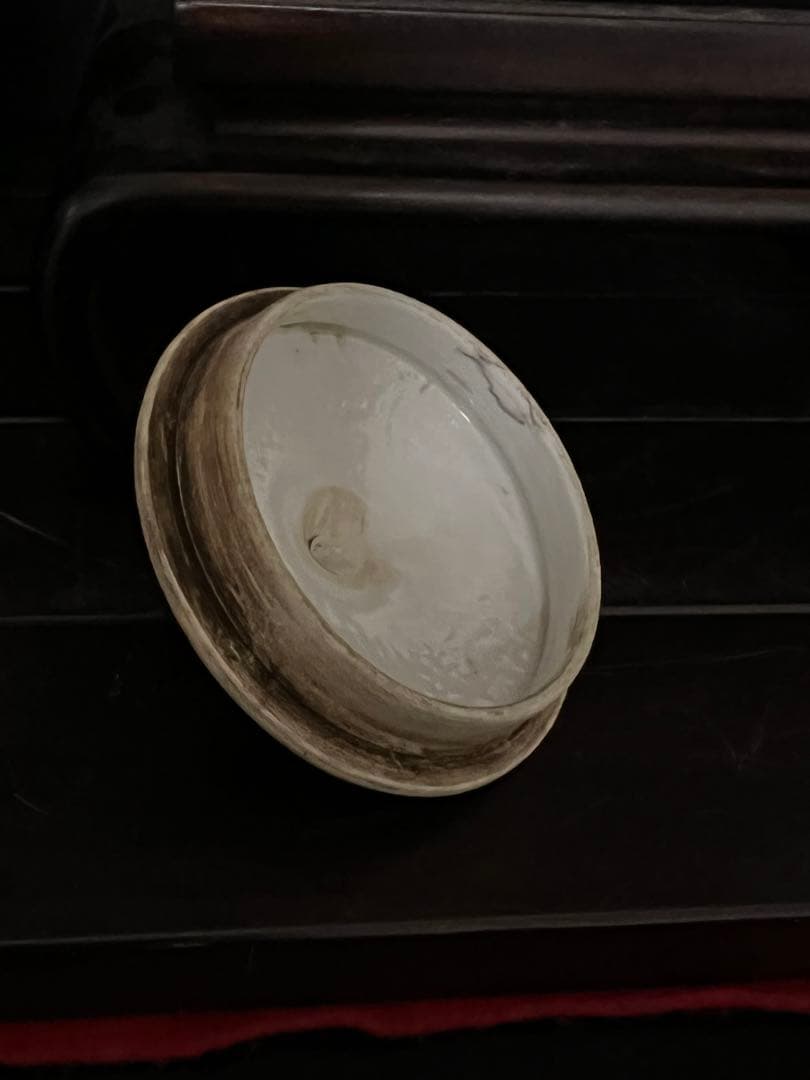 【倉庫整理品】中国古美術/清時代呂鈞窯壺【大清乾龍年製】在銘：XG66