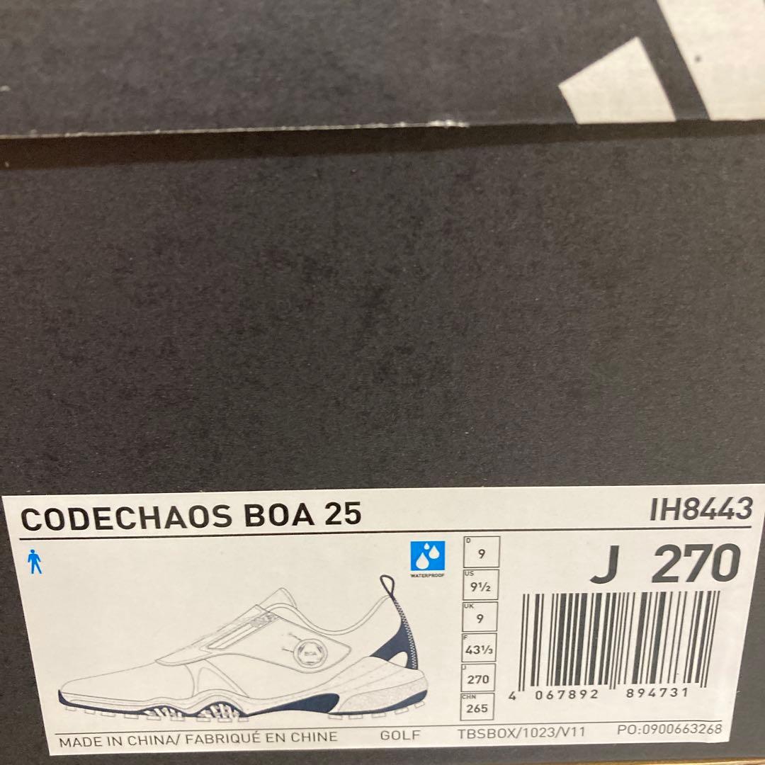 adidas CODECHAOS BOA 25 ゴルフシューズ 27.0cm
