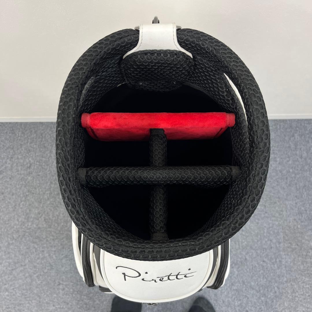 ピレッティ キャディバッグ Piretti ホワイト 9型