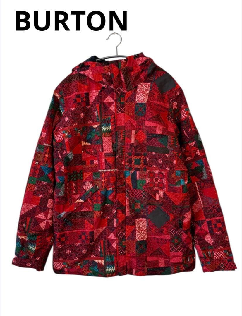 【BURTON】美品✨　レディーススノーボードウェア　S フード付き
