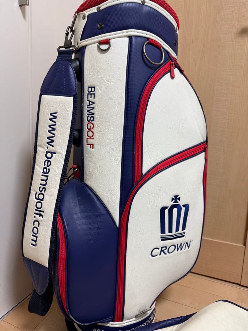非売品★ビームス★クラウン★キャディバッグ★ゴルフ★ゴルフバッグ★トヨタ★レア
