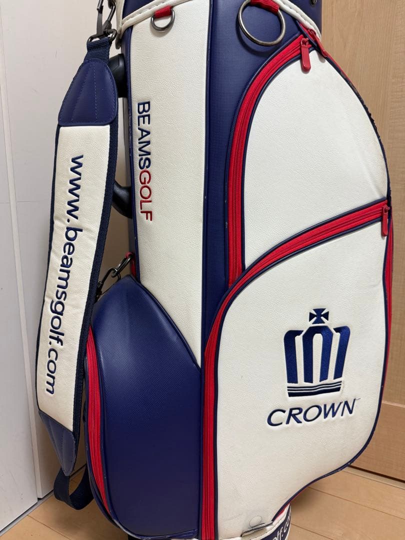 非売品★ビームス★クラウン★キャディバッグ★ゴルフ★ゴルフバッグ★トヨタ★レア