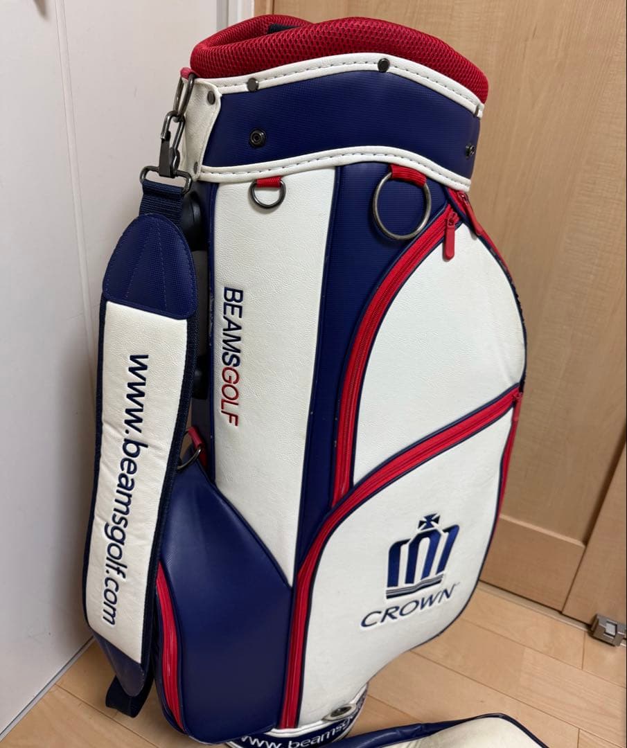 非売品★ビームス★クラウン★キャディバッグ★ゴルフ★ゴルフバッグ★トヨタ★レア