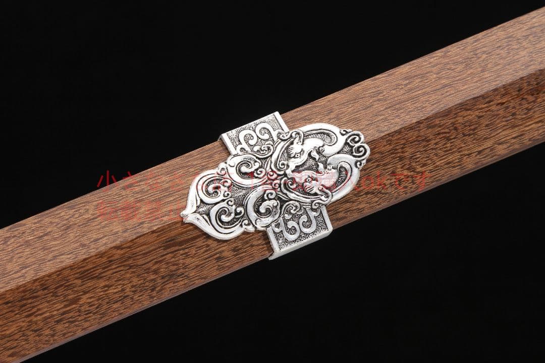 竜虎漢剣爛花八面高マンガン鋼  古兵器 武具 刀装具 日本刀 模造刀 居合刀