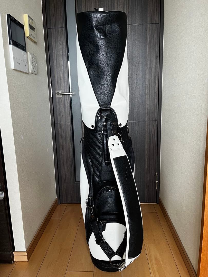 希少　美品　ＦＪ　フットジョイ ３点式キャディバッグ【ホワイト/ブラック】完売品