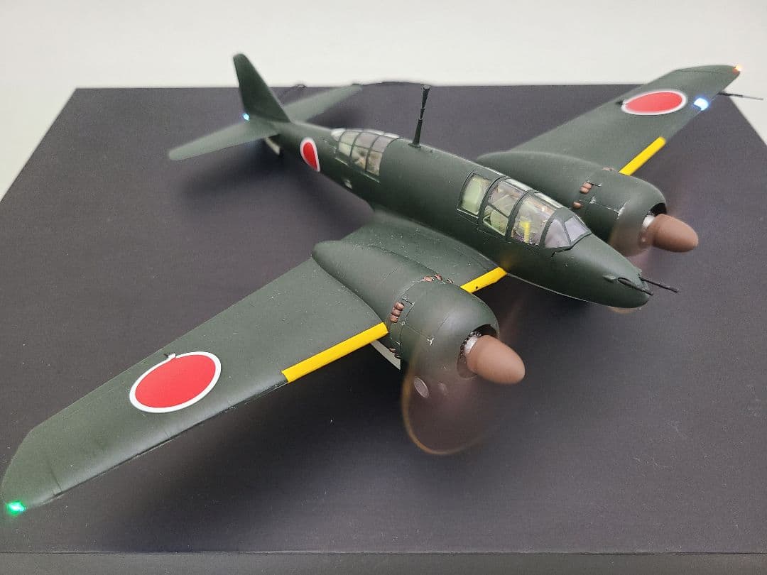 百式司偵3型改造防空戦闘機 キ46 リアルモーターライズ完成品