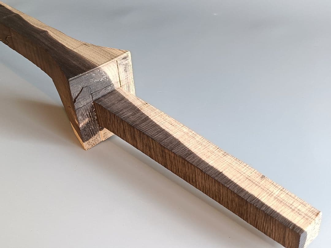 希少 沖縄三線用 棹材 沖縄本島今帰仁産黒木原木令和6年7月木取り済