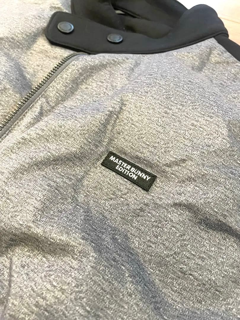 【美品】MASTER BUNNY EDITION ダウンベスト グレー ゴルフ