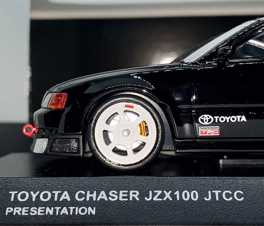 京商 トヨタ チェイサー JZX100 JTCC 1/43 テストカー 100系