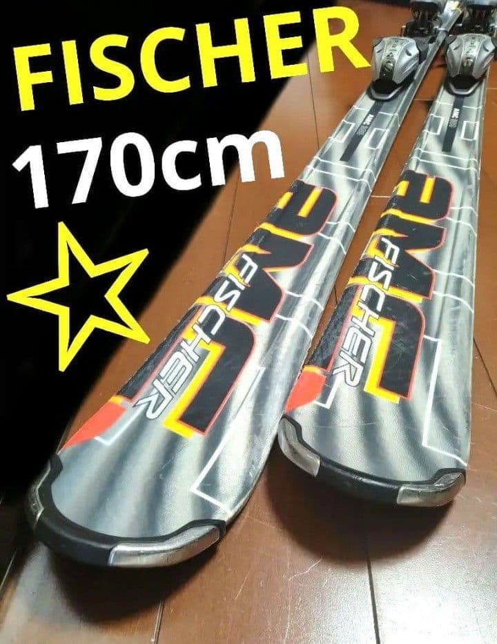 【状態良好☆】168cm　elanスキー板セット♪　送料無料！