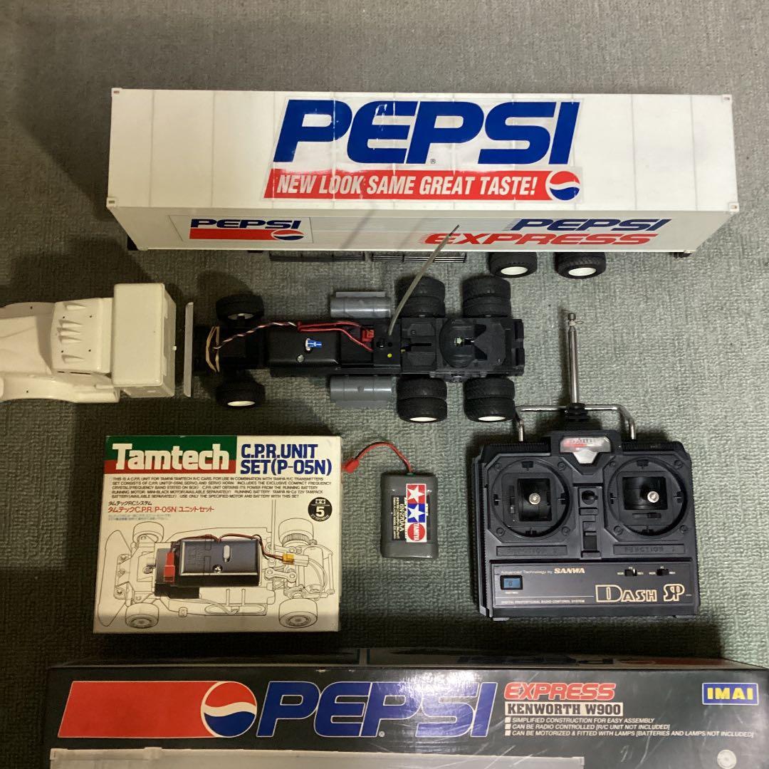 IMAI製1/28 ペプシコーラ・エクスプレストレーラー（タムテック仕様半完成）