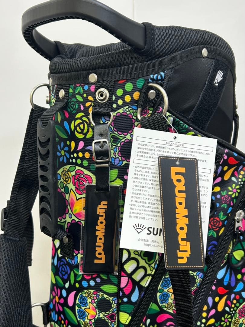 新品　LOUDMOUTH ラウドマウス スタンド キャディバッグ
