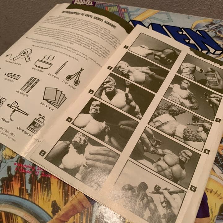 X-Men Cyclops 1/6 Vinyl Model Kitビニールキット