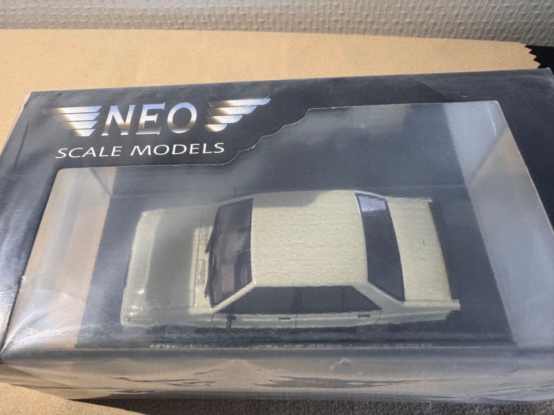 NEO スケールモデル ホワイト　三菱ランサーターボ1/43