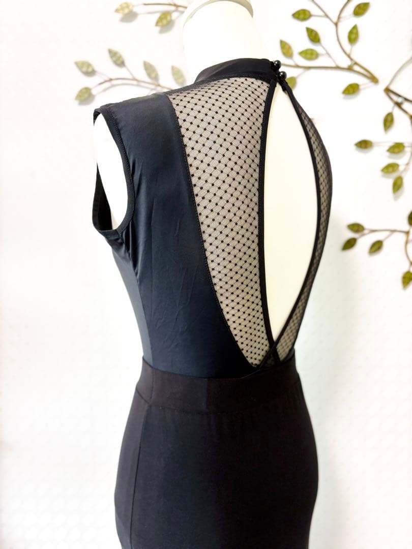 社交ダンス★新作★パーティー★レッスン★レオタード★スカート★ドット★シースルー