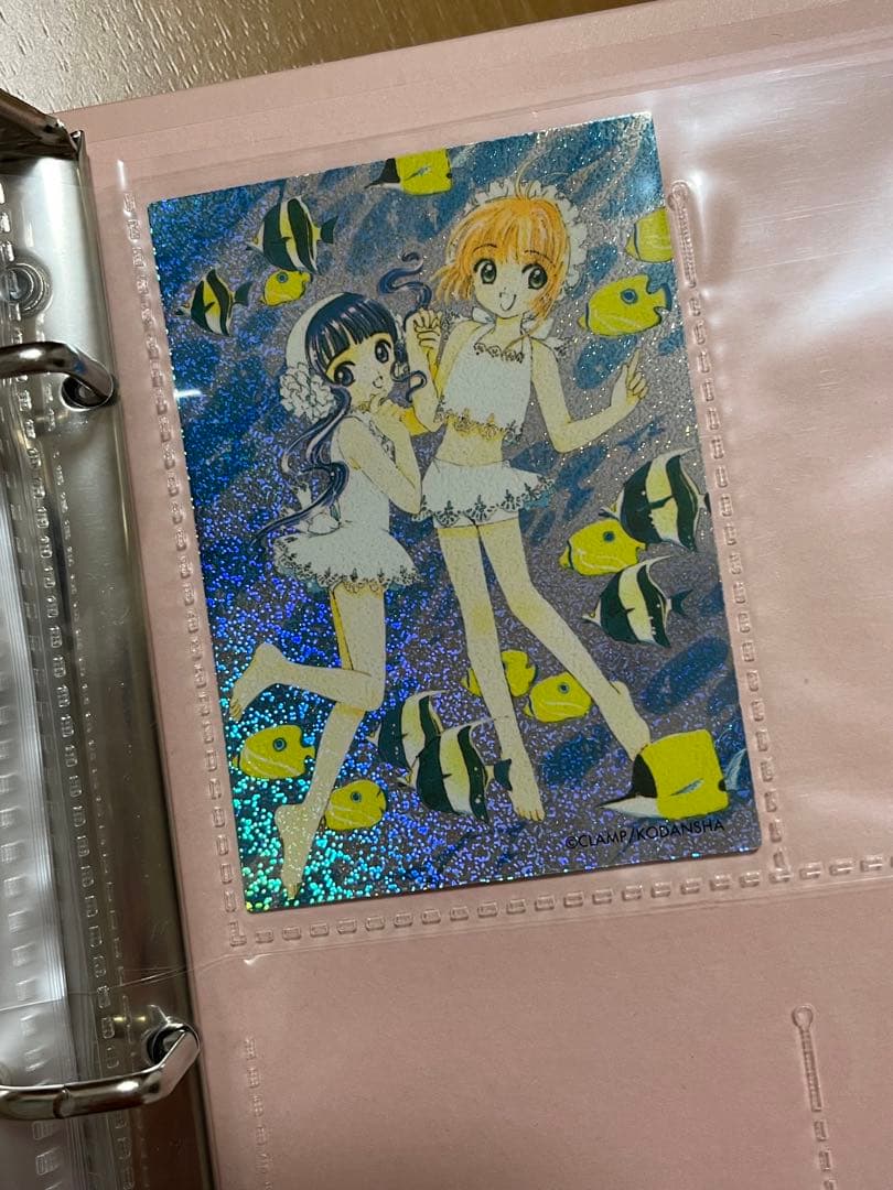d*9様 カードキャプターさくら　トレカと公式バインダーのセット【クロウカード編