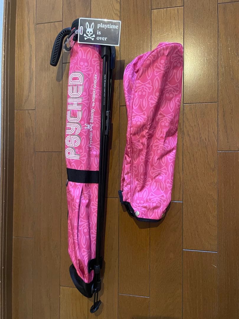 PSYCHO BUNNY スタンド式ゴルフバッグ