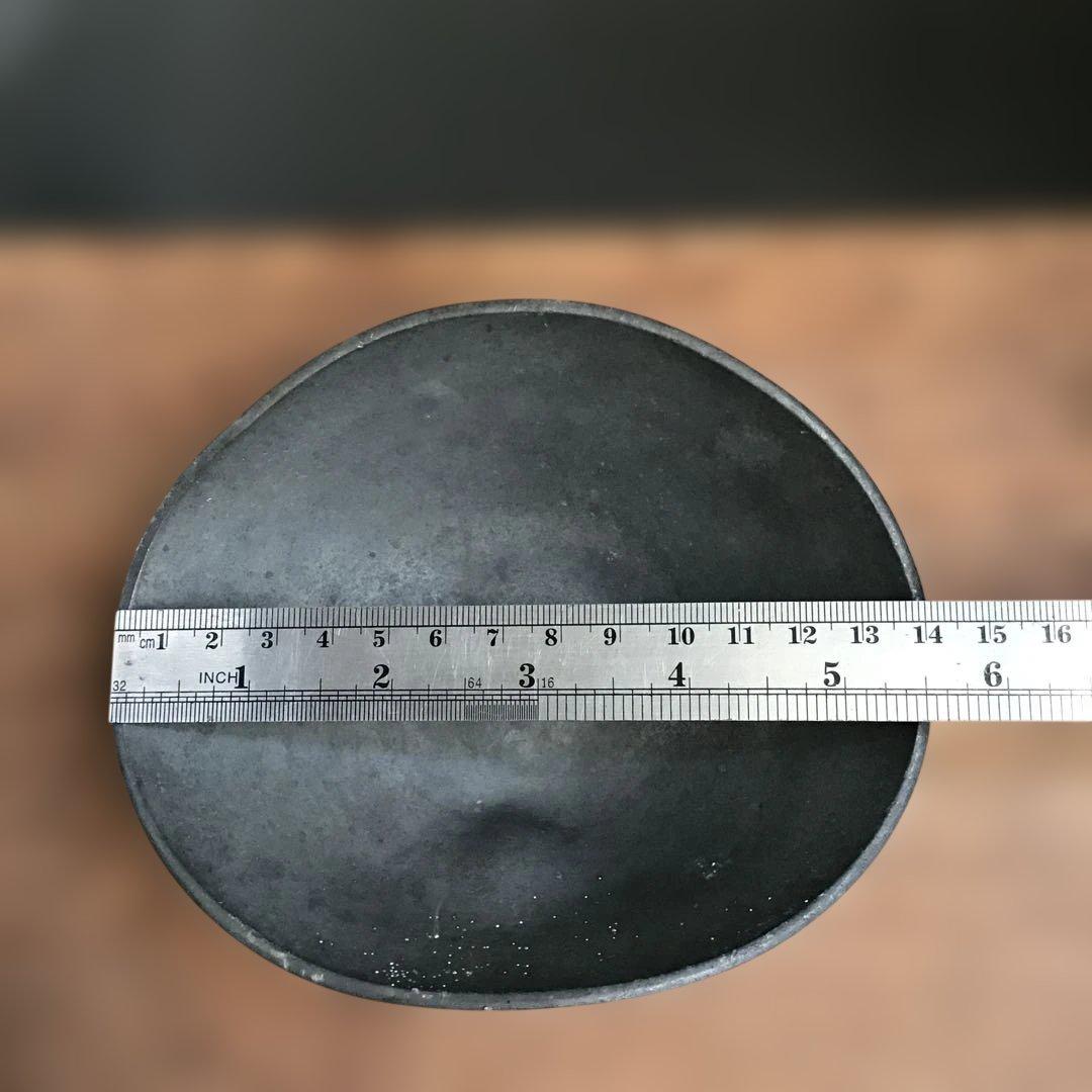 古金属製椀　錫製