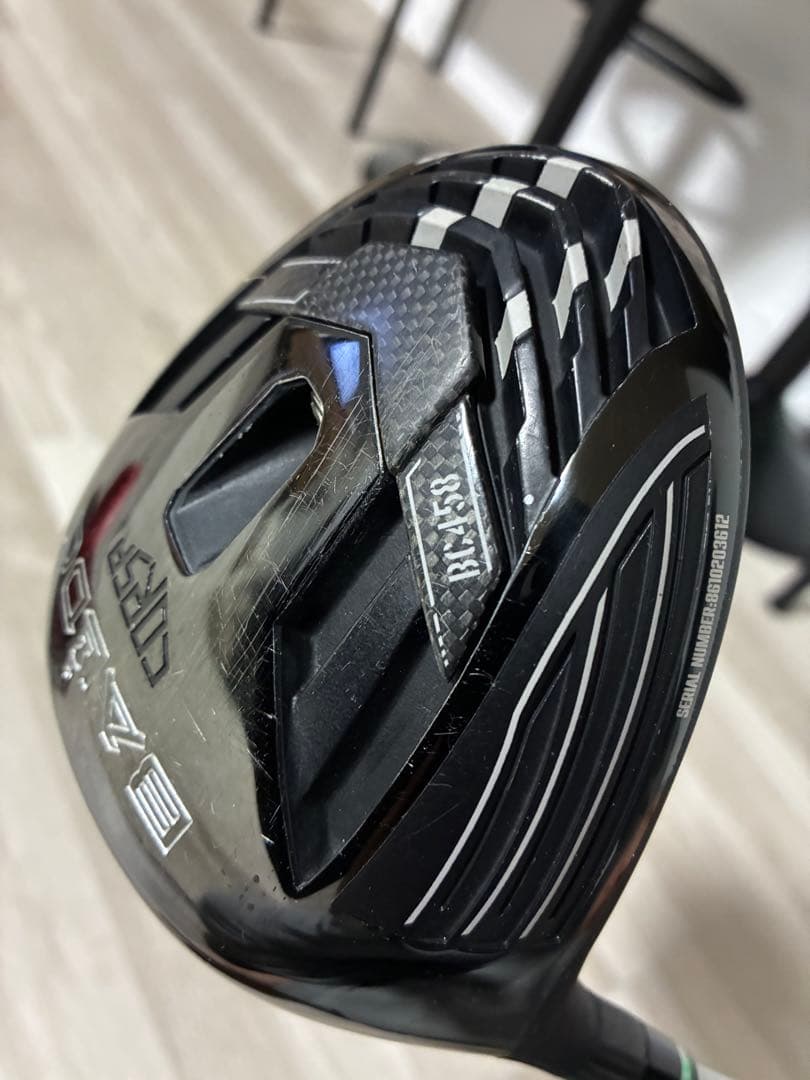 レフティ　バルド　BALDO BC458 ドライバー X ヘッドカバー付き