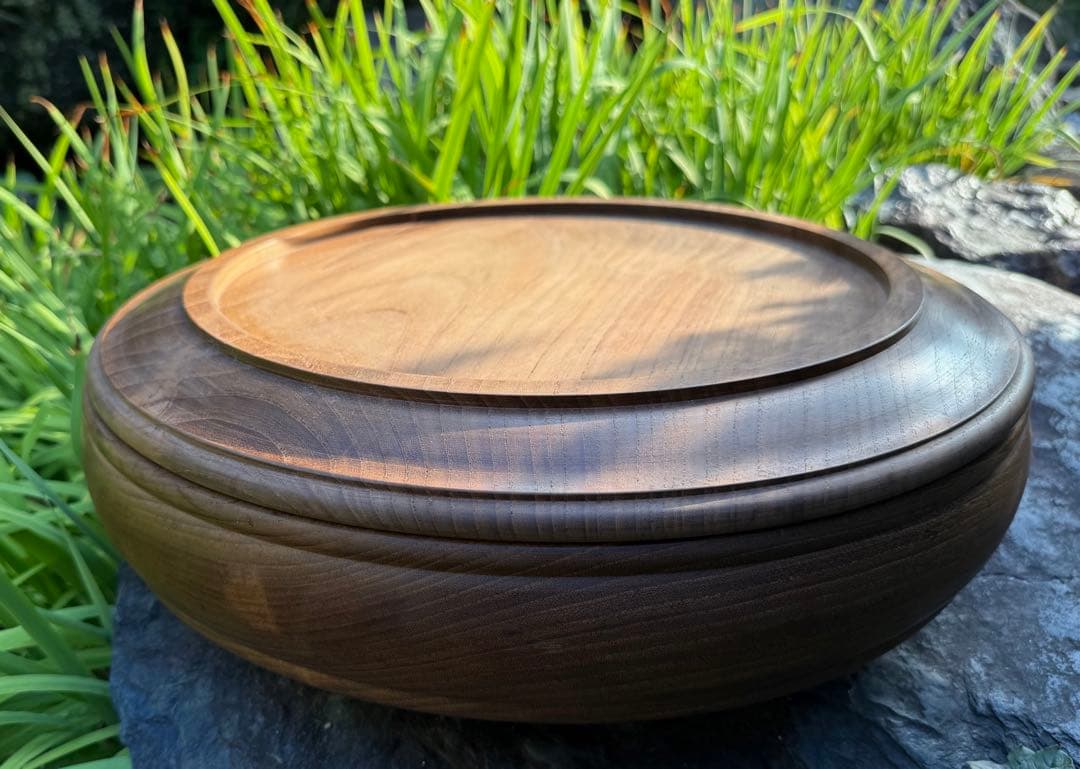 京都で見つけた素敵な漆器　木製 菓子器