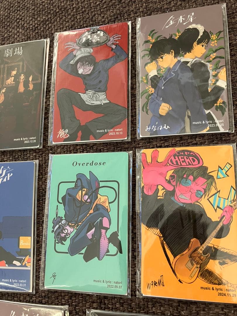 なとり　トレーディングカード 11枚セット