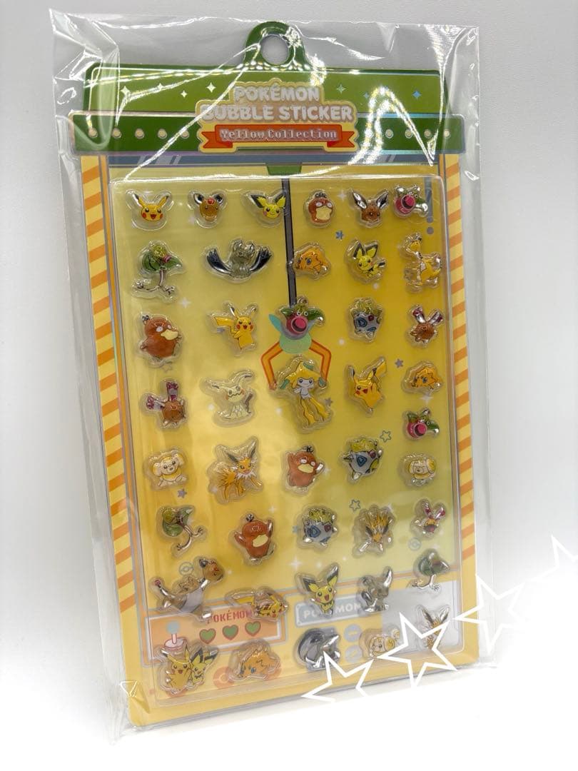 韓国限定　ポケモン バブルステッカー 8枚セット　メタモンシークレットマンション