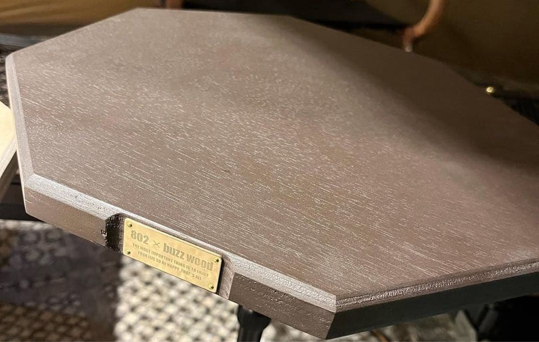 802PRODUCTS & buzz wood factory 天板
