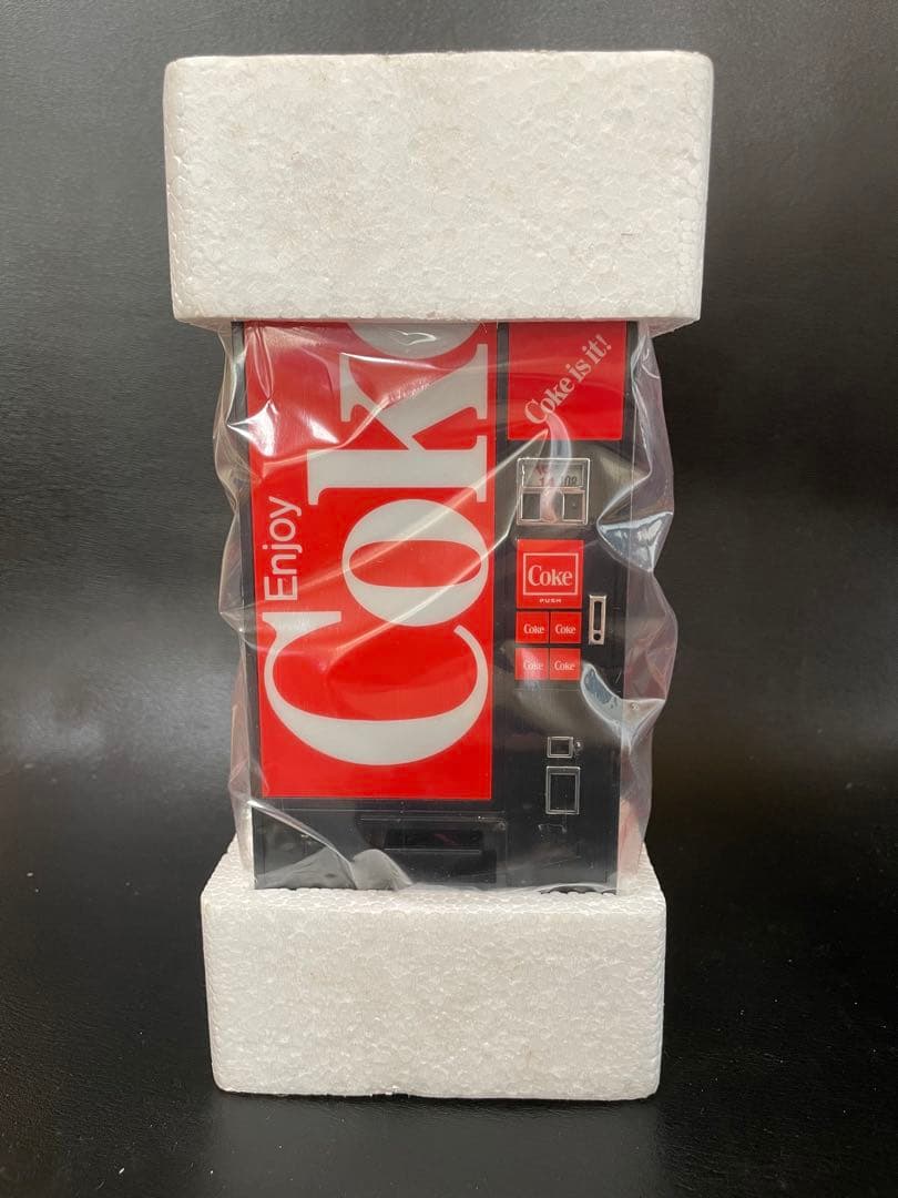 コカコーラ　Coca-Cola 自動販売機型　AM/FMラジオ　箱付き