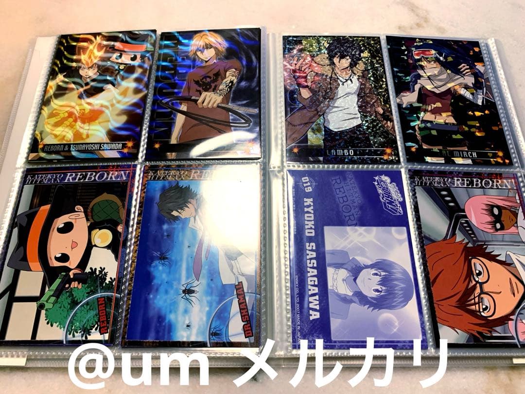 家庭教師ヒットマンREBORN! ブロマイドコレクション＆バインダー 特典付き