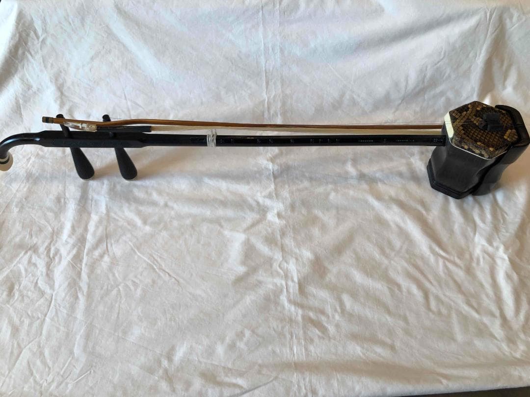 二胡　弦楽器　ほとんど未使用　中国伝統楽器　セット