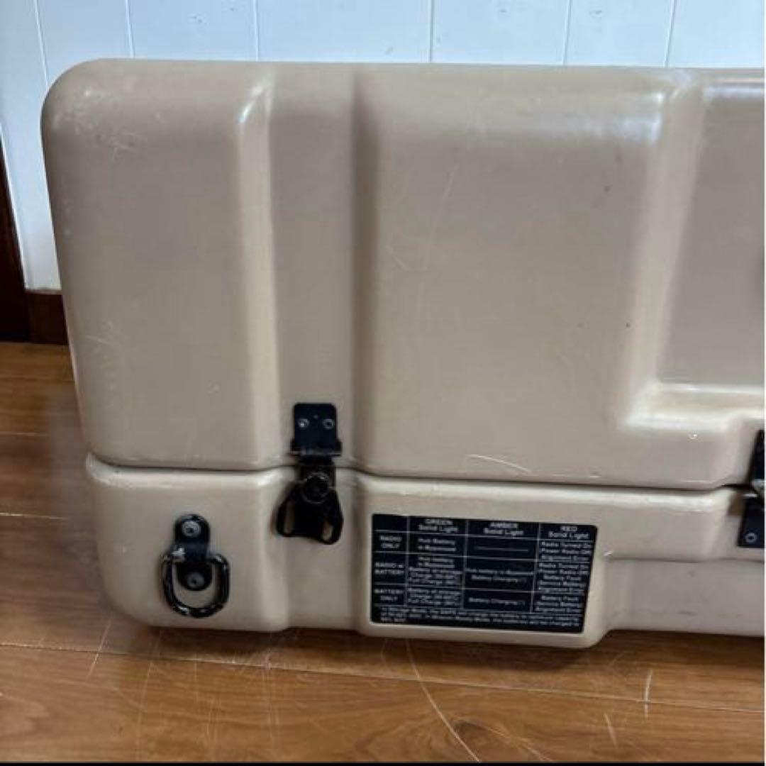 専用出品　米軍　実物　ミリタリー　ハードケース　サンドカラー ②