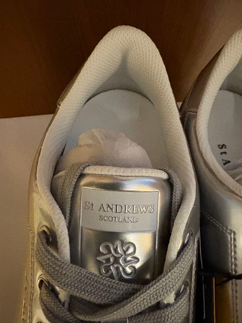 【新品格安・半額以下】セントアンドリュース　ゴルフシューズ　靴袋付き
