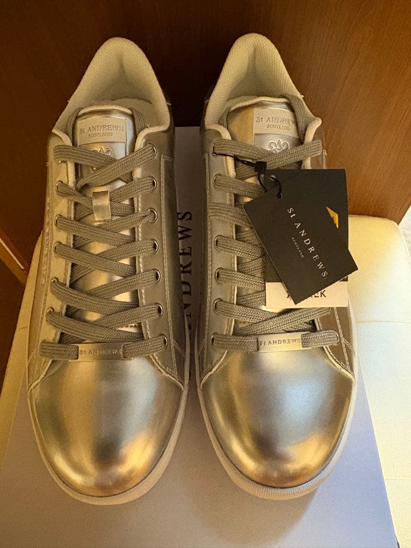 【新品格安・半額以下】セントアンドリュース　ゴルフシューズ　靴袋付き