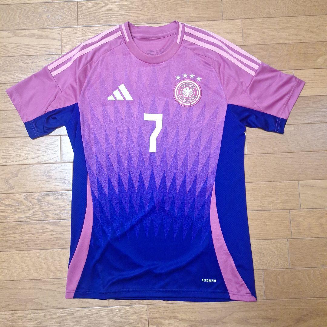 ドイツ代表　2024 ユニフォーム　アウェイ　半袖　レプリカ　#7.ハヴァーツ