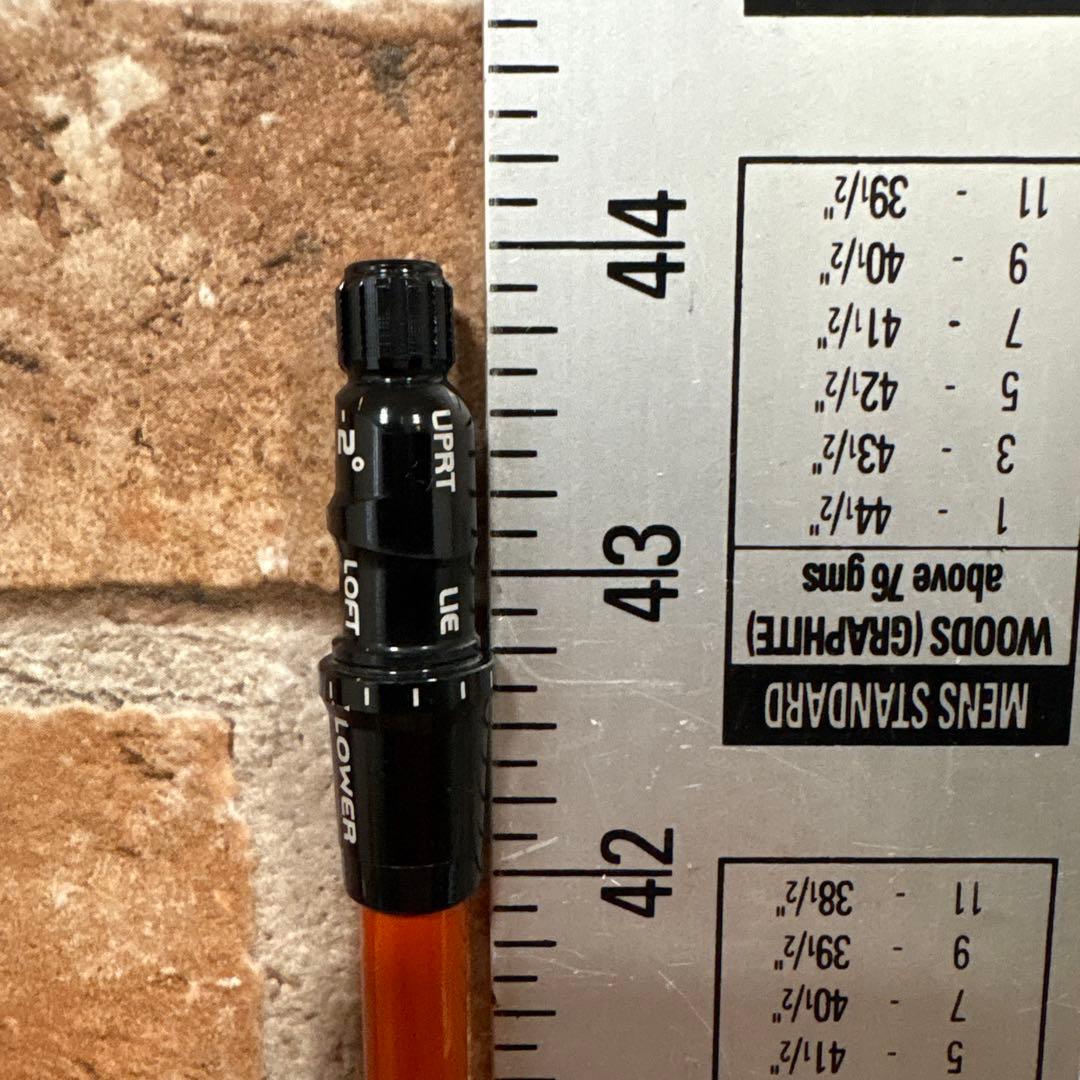 ツアー AD DI 6X 1W ドライバー用シャフト テーラーメイドスリーブ付き