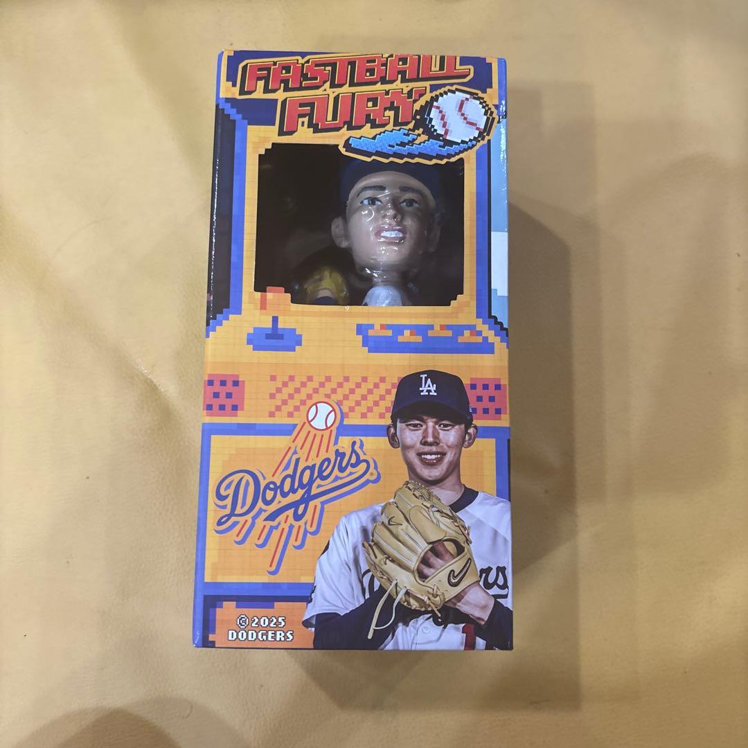 佐々木朗希　ボブルヘッド フィギュア 2025 ドジャース