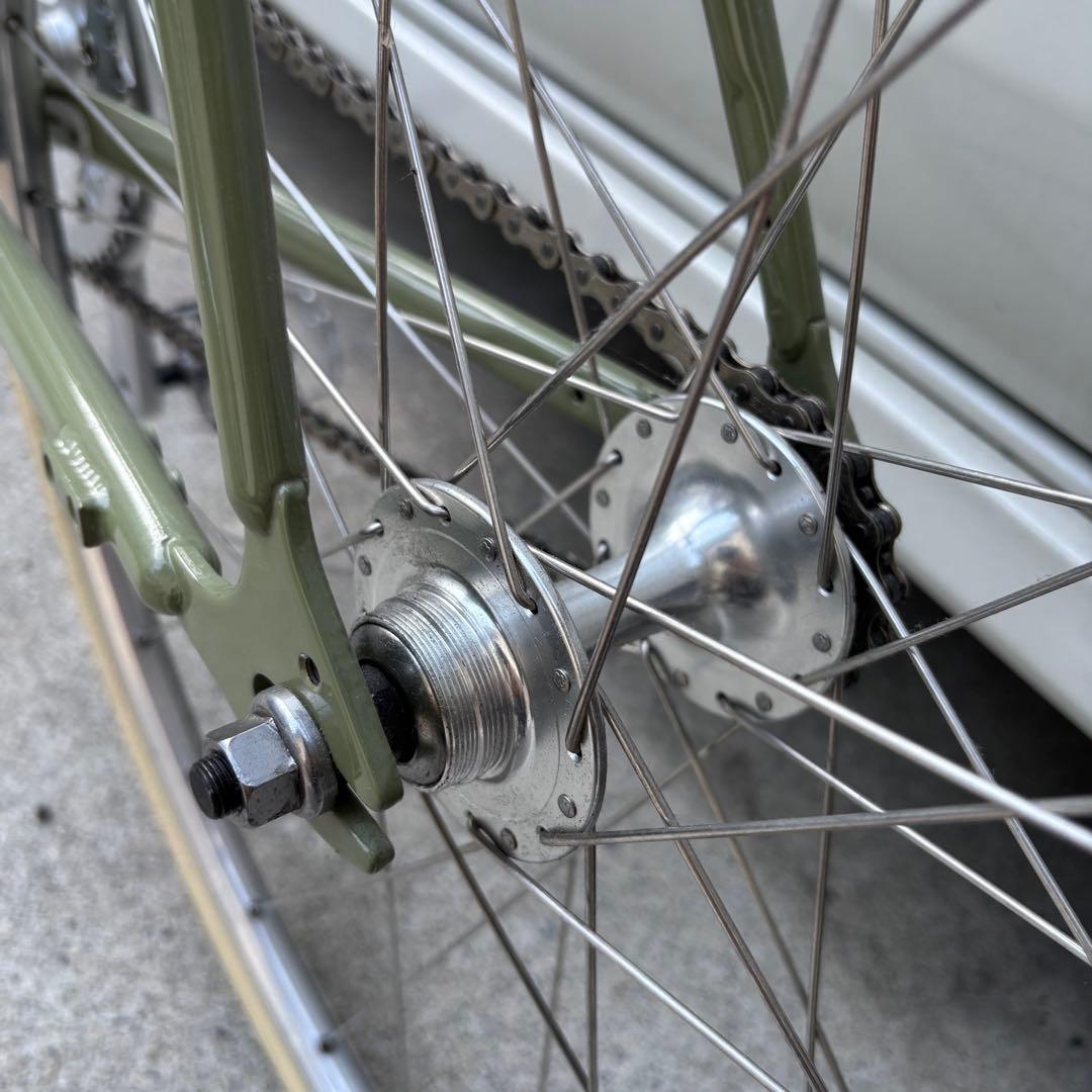 超美品 FUJI STROLL Smoky Khaki 52 ピストバイク