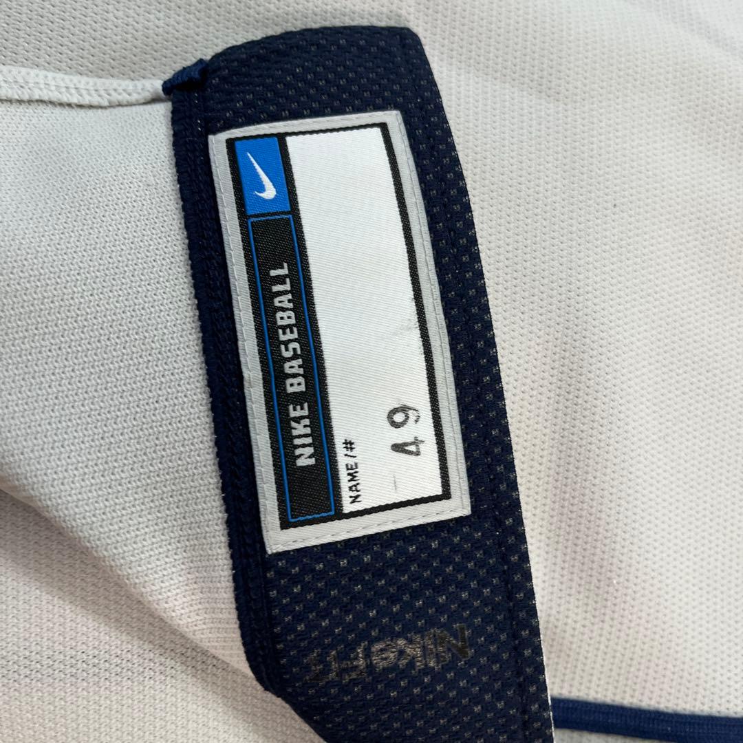 埼玉西武ライオンズ　上本 達之　実使用ビジターユニフォーム