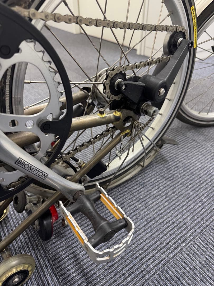 BROMPTON M3L RAW 中古美品 2009モデル 折りたたみ 自転車