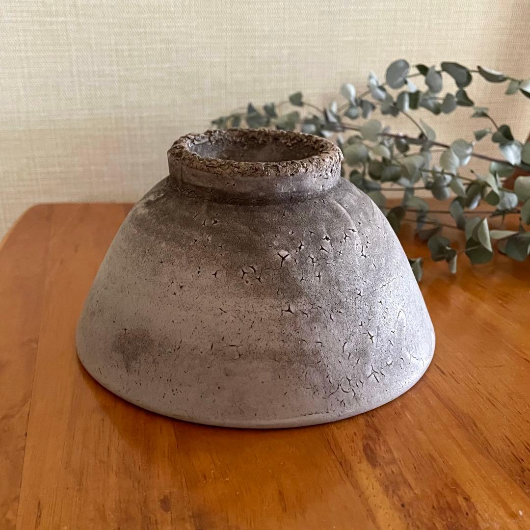 白磁茶碗 詳細不明 検）李朝 堅手 高麗茶碗 朝鮮美術 粉引 井戸茶碗 茶道具