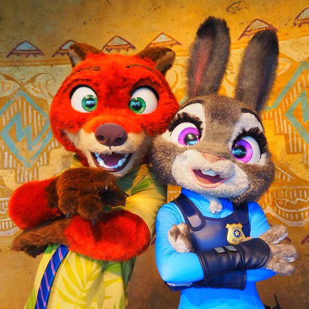 ズートピア Fluffy Puffy ニック ＆ ジュディ ポリスコスチューム