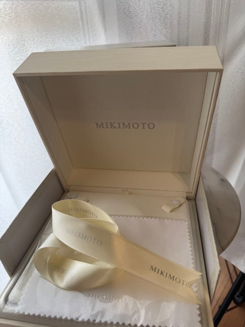 MIKIMOTO 高級パールジュエリー空箱 リボン付