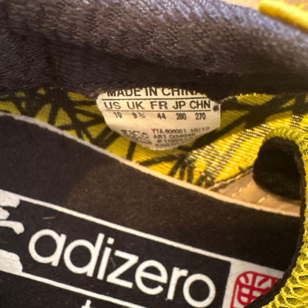 adizero takumi sen スパイクシューズ サイズ28