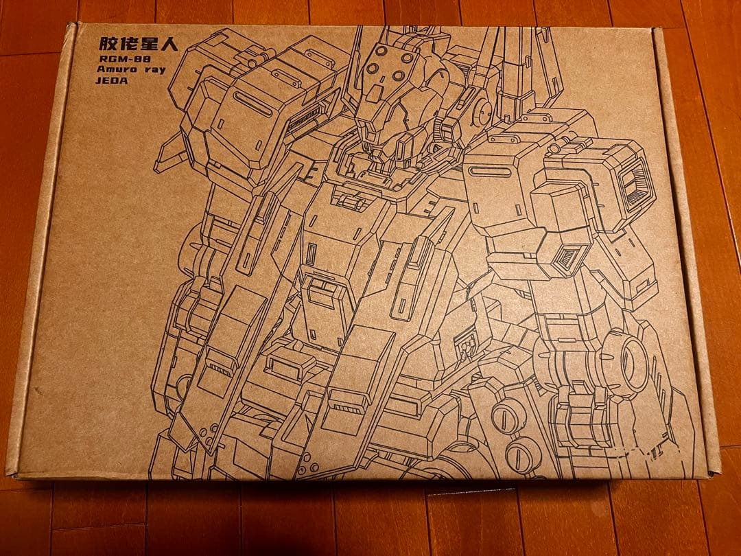 [新品未開封]MG1/100 RGM-88X アムロ専用ジェダ 海外製プラモデル