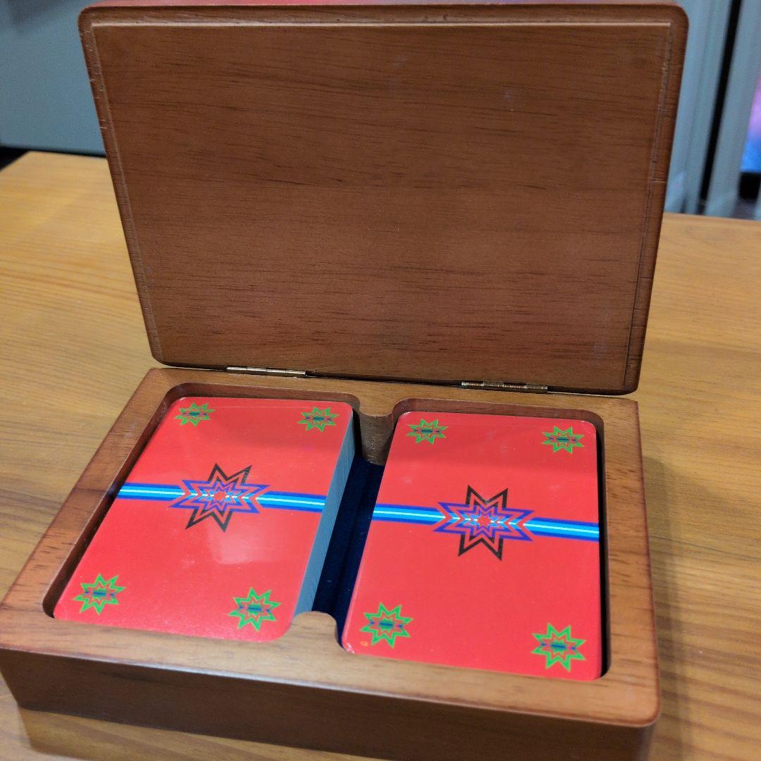 最終値下げします未使用　ペンドルトン プレイングカード（木製ボックス入り