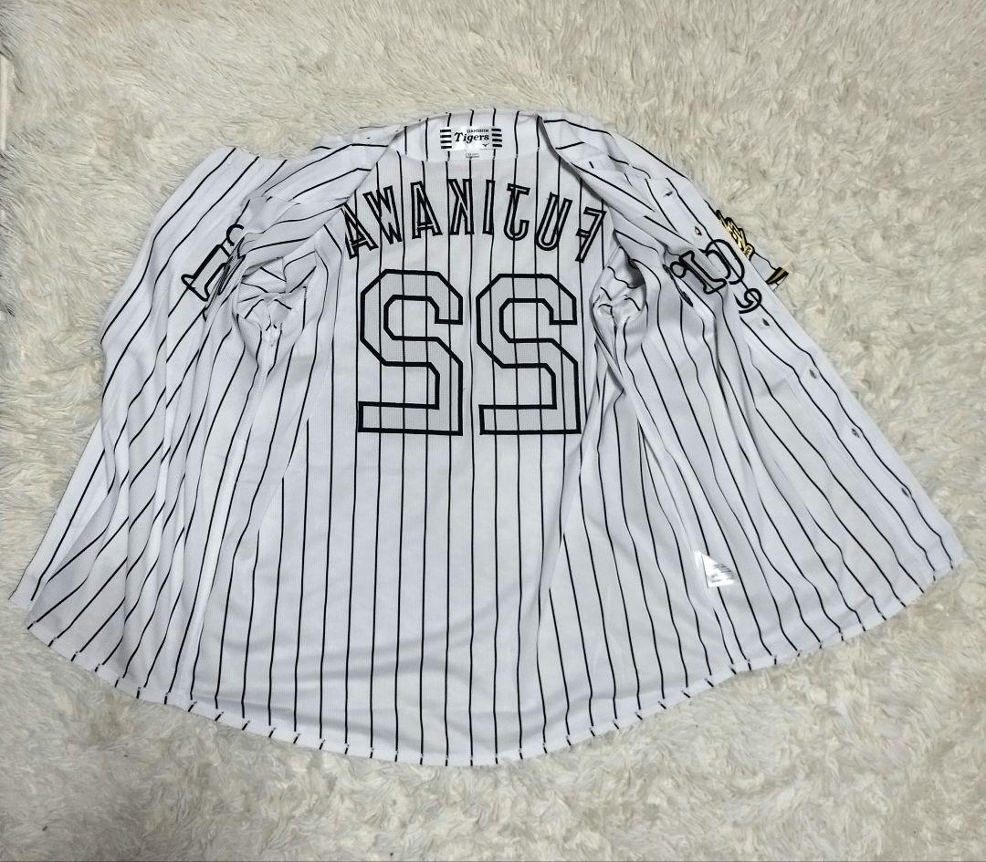 極美品　阪神タイガース　半袖レプリカユニフォーム　藤川球児 監督　90th　M