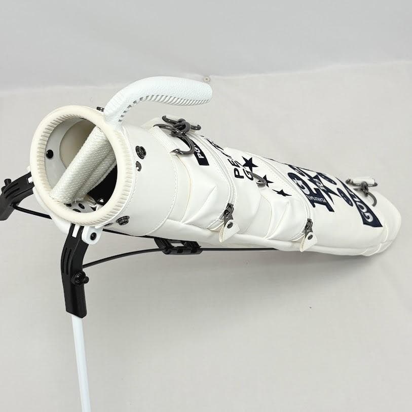 ゆりのはな　PEARLY GATES　セルフスタンドバッグ　白　H901