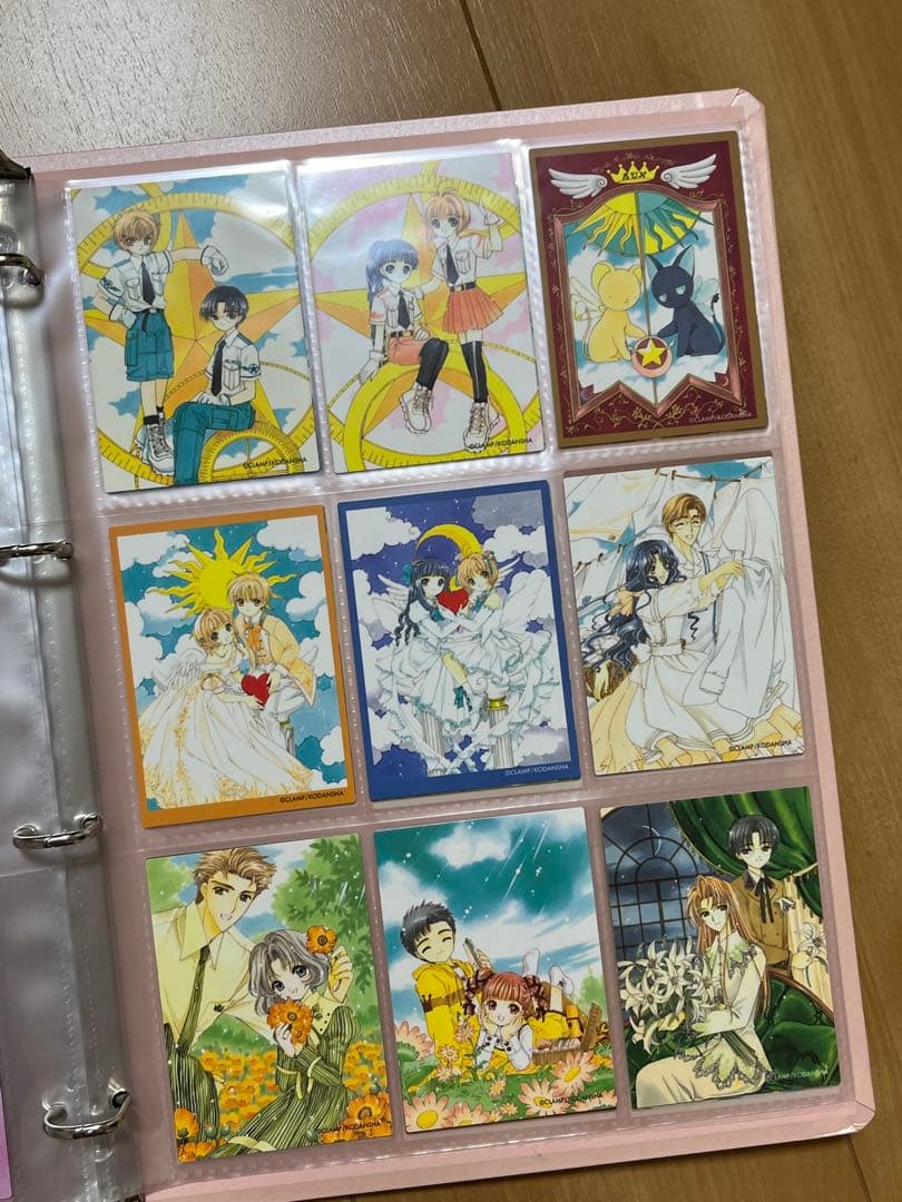 i*d様 カードキャプターさくら　トレカと公式バインダーのセット【さくらカード編