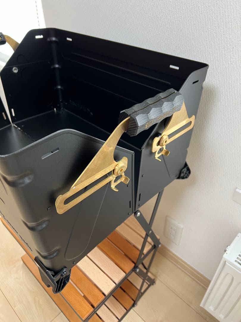 Bセット　スノーピーク シェルフコンテナ50 雪峰祭 2023春限定　ブラック